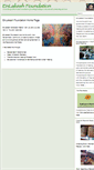 Mobile Screenshot of enlakeshfoundation.org